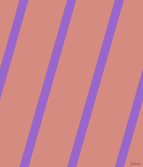 74 degree angle lines stripes, 30 pixel line width, 128 pixel line spacing, Amethyst and My Pink stripes and lines seamless tileable