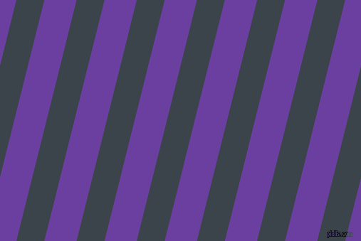 76 degree angle lines stripes, 38 pixel line width, 44 pixel line spacing, Arsenic and Royal Purple stripes and lines seamless tileable