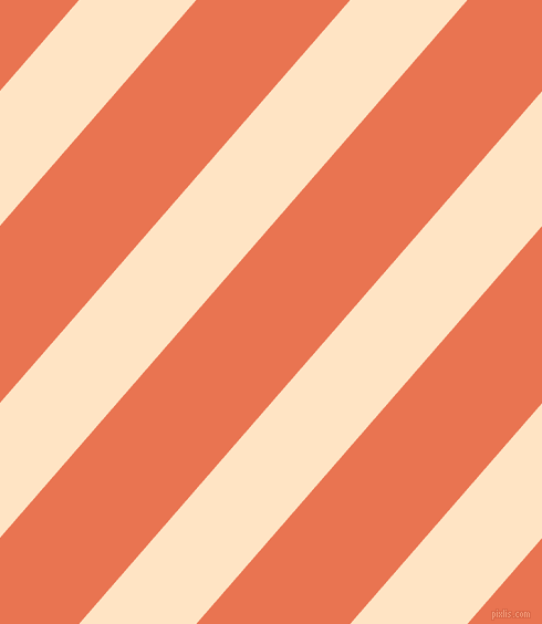 49 degree angle lines stripes, 80 pixel line width, 105 pixel line spacing, Bisque and Burnt Sienna stripes and lines seamless tileable