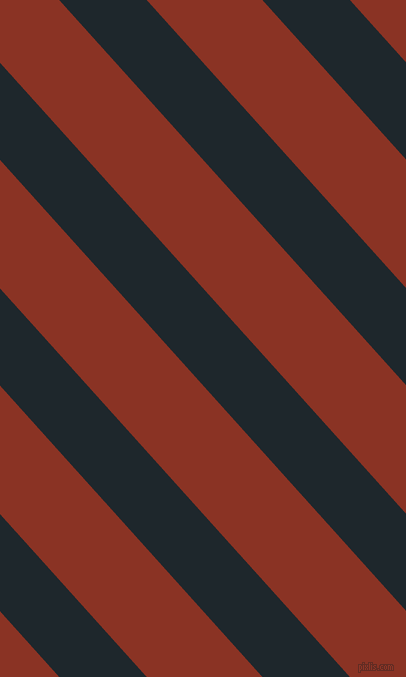 132 degree angle lines stripes, 65 pixel line width, 86 pixel line spacing, Black Pearl and Burnt Umber stripes and lines seamless tileable