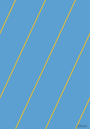 65 degree angle lines stripes, 3 pixel line width, 90 pixel line spacing, Bright Sun and Picton Blue stripes and lines seamless tileable