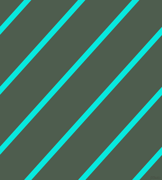48 degree angle lines stripes, 19 pixel line width, 121 pixel line spacing, Bright Turquoise and Nandor stripes and lines seamless tileable
