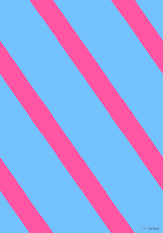 125 degree angle lines stripes, 38 pixel line width, 94 pixel line spacing, Brilliant Rose and Maya Blue stripes and lines seamless tileable
