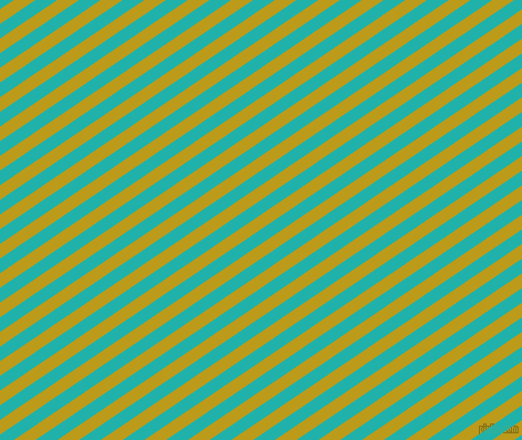 34 degree angle lines stripes, 11 pixel line width, 11 pixel line spacing, Buddha Gold and Light Sea Green stripes and lines seamless tileable