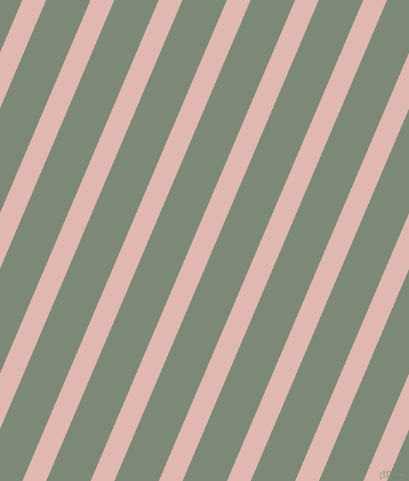 67 degree angle lines stripes, 31 pixel line width, 58 pixel line spacing, Cavern Pink and Spanish Green stripes and lines seamless tileable