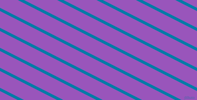153 degree angle lines stripes, 10 pixel line width, 52 pixel line spacing, Cerulean and Deep Lilac stripes and lines seamless tileable