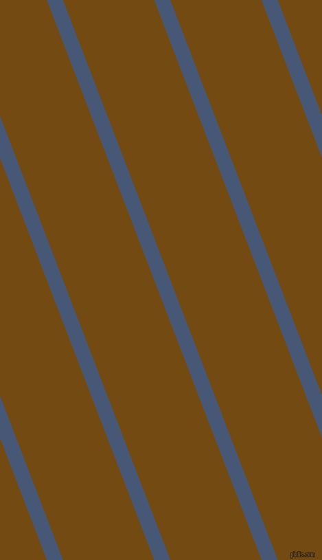111 degree angle lines stripes, 22 pixel line width, 124 pixel line spacing, Chambray and Raw Umber stripes and lines seamless tileable