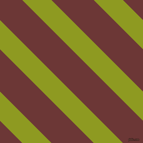 135 degree angle lines stripes, 67 pixel line width, 97 pixel line spacing, Citron and Sanguine Brown stripes and lines seamless tileable