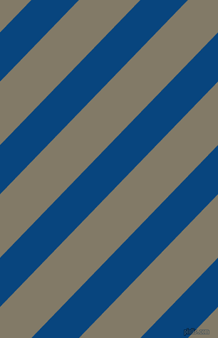 46 degree angle lines stripes, 48 pixel line width, 62 pixel line spacing, Dark Cerulean and Arrowtown stripes and lines seamless tileable