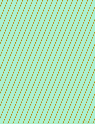 68 degree angle lines stripes, 2 pixel line width, 14 pixel line spacing, Dark Goldenrod and Magic Mint stripes and lines seamless tileable