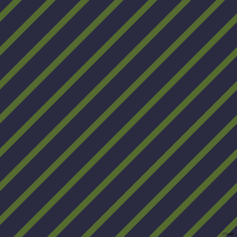 45 degree angle lines stripes, 20 pixel line width, 57 pixel line spacing, Dark Olive Green and Valhalla stripes and lines seamless tileable