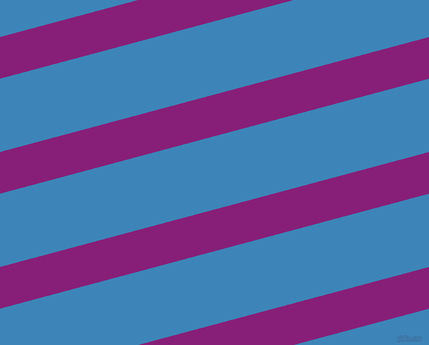 15 degree angle lines stripes, 58 pixel line width, 102 pixel line spacing, Dark Purple and Curious Blue stripes and lines seamless tileable