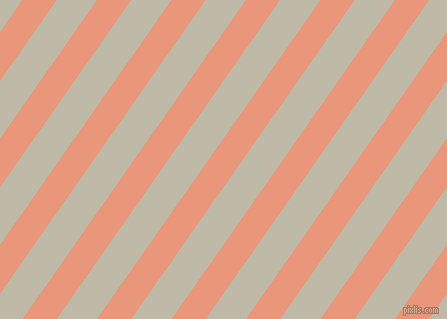 55 degree angle lines stripes, 28 pixel line width, 33 pixel line spacing, Dark Salmon and Ash stripes and lines seamless tileable