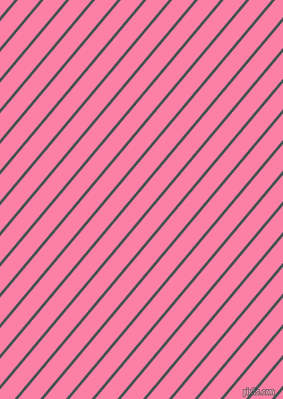50 degree angle lines stripes, 3 pixel line width, 19 pixel line spacing, Dark Slate and Tickle Me Pink stripes and lines seamless tileable