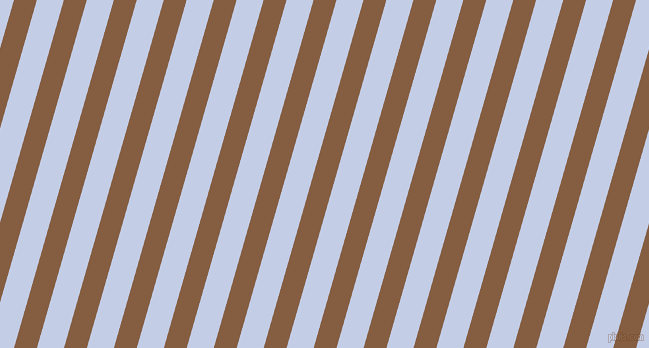 74 degree angle lines stripes, 22 pixel line width, 26 pixel line spacing, Dark Wood and Periwinkle stripes and lines seamless tileable