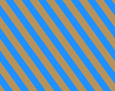 126 degree angle lines stripes, 25 pixel line width, 27 pixel line spacing, Dodger Blue and Barley Corn stripes and lines seamless tileable