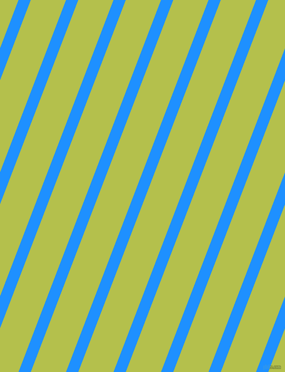 69 degree angle lines stripes, 23 pixel line width, 66 pixel line spacing, Dodger Blue and Celery stripes and lines seamless tileable