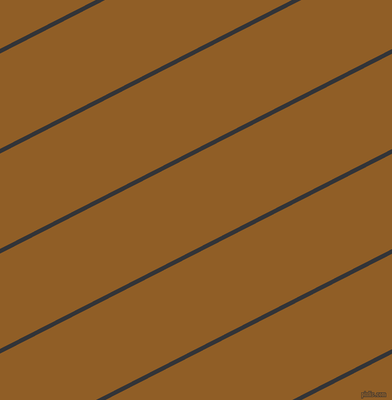 27 degree angle lines stripes, 6 pixel line width, 121 pixel line spacing, Ebony Clay and Afghan Tan stripes and lines seamless tileable