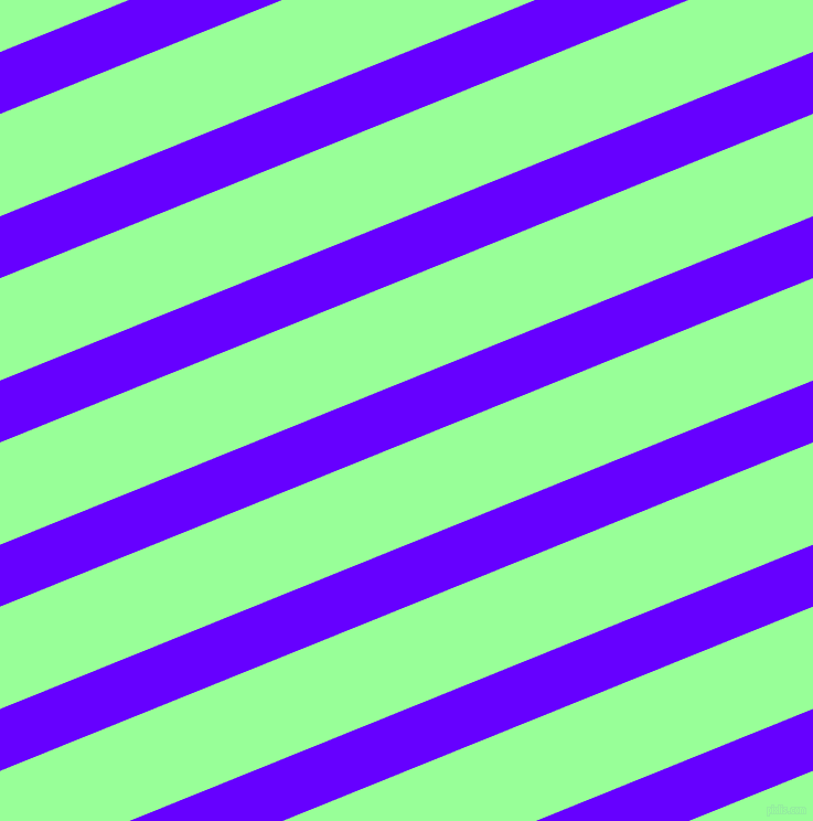22 degree angle lines stripes, 52 pixel line width, 86 pixel line spacing, Electric Indigo and Mint Green stripes and lines seamless tileable