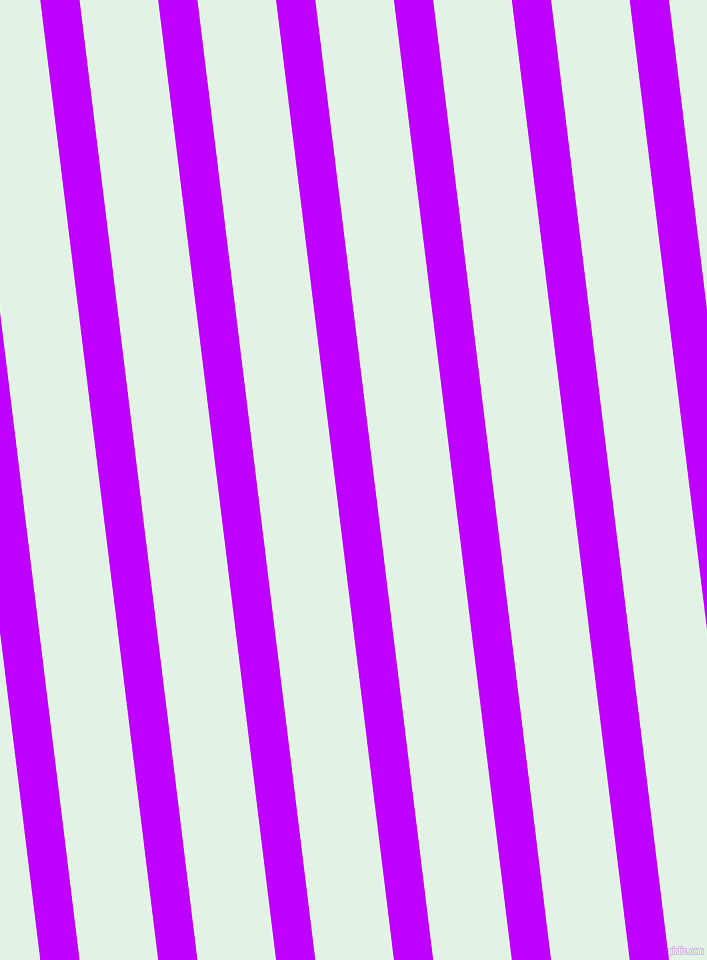 97 degree angle lines stripes, 39 pixel line width, 78 pixel line spacing, Electric Purple and Frosted Mint stripes and lines seamless tileable