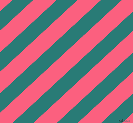 43 degree angle lines stripes, 47 pixel line width, 53 pixel line spacing, Elm and Brink Pink stripes and lines seamless tileable