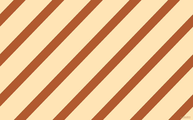46 degree angle lines stripes, 30 pixel line width, 67 pixel line spacing, Fiery Orange and Moccasin stripes and lines seamless tileable