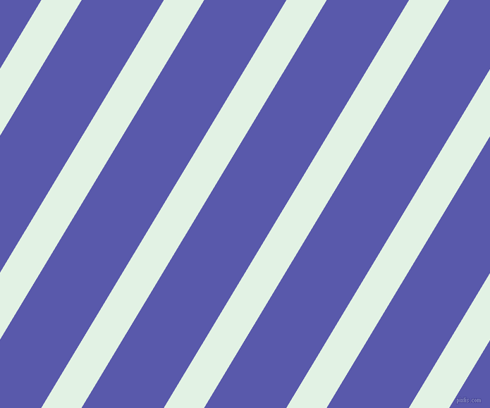 59 degree angle lines stripes, 49 pixel line width, 100 pixel line spacing, Frosted Mint and Rich Blue stripes and lines seamless tileable