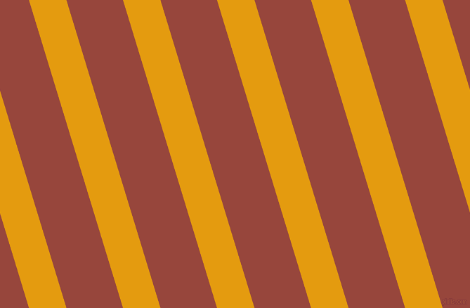 107 degree angle lines stripes, 51 pixel line width, 77 pixel line spacing, Gamboge and Mojo stripes and lines seamless tileable