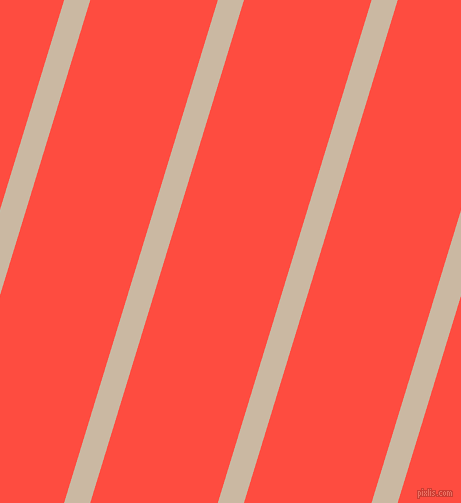73 degree angle lines stripes, 25 pixel line width, 122 pixel line spacing, Grain Brown and Sunset Orange stripes and lines seamless tileable