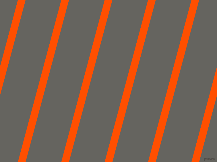 75 degree angle lines stripes, 26 pixel line width, 120 pixel line spacing, International Orange and Storm Dust stripes and lines seamless tileable
