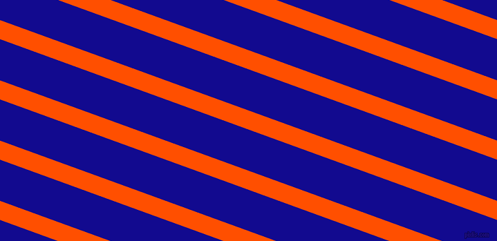 160 degree angle lines stripes, 26 pixel line width, 56 pixel line spacing, International Orange and Ultramarine stripes and lines seamless tileable