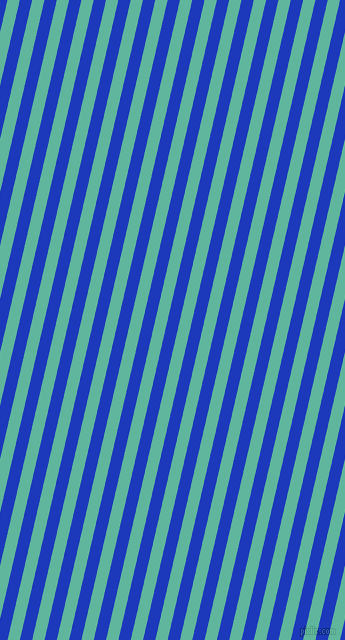 77 degree angle lines stripes, 12 pixel line width, 12 pixel line spacing, Keppel and Persian Blue stripes and lines seamless tileable