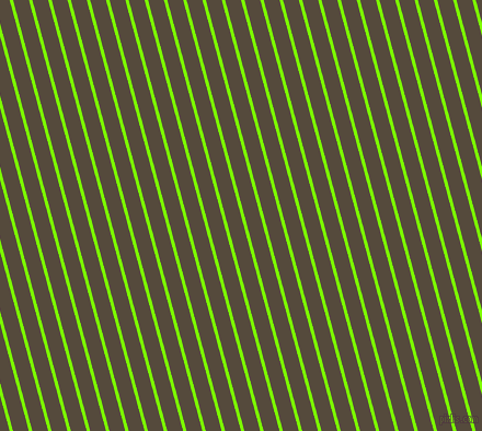 105 degree angle lines stripes, 3 pixel line width, 14 pixel line spacing, Lawn Green and Metallic Bronze stripes and lines seamless tileable