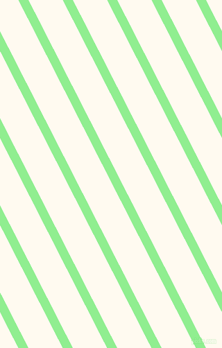 117 degree angle lines stripes, 13 pixel line width, 44 pixel line spacing, Light Green and Floral White stripes and lines seamless tileable