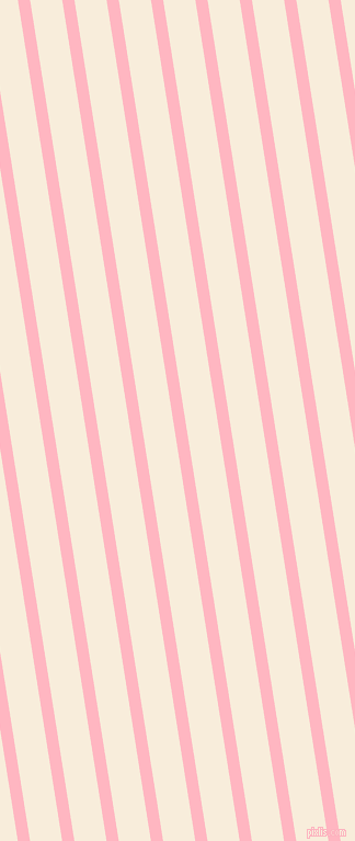 99 degree angle lines stripes, 11 pixel line width, 29 pixel line spacing, Light Pink and Island Spice stripes and lines seamless tileable
