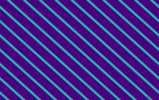 138 degree angle lines stripes, 8 pixel line width, 28 pixel line spacing, Light Sea Green and Indigo stripes and lines seamless tileable