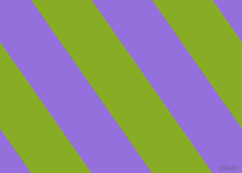 125 degree angle lines stripes, 97 pixel line width, 97 pixel line spacing, Limerick and Medium Purple stripes and lines seamless tileable