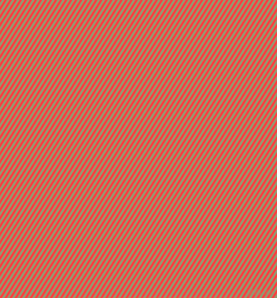 58 degree angle lines stripes, 3 pixel line width, 3 pixel line spacing, Malachite Green and Coral Red stripes and lines seamless tileable