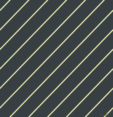 46 degree angle lines stripes, 4 pixel line width, 43 pixel line spacing, Medium Goldenrod and Mirage stripes and lines seamless tileable