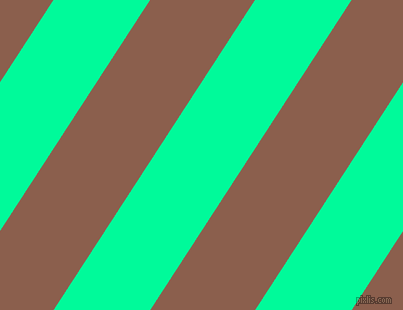 57 degree angle lines stripes, 81 pixel line width, 88 pixel line spacing, Medium Spring Green and Spicy Mix stripes and lines seamless tileable