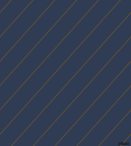 48 degree angle lines stripes, 4 pixel line width, 52 pixel line spacing, Metallic Bronze and Biscay stripes and lines seamless tileable