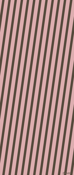 82 degree angle lines stripes, 10 pixel line width, 16 pixel line spacing, Metallic Bronze and Pale Chestnut stripes and lines seamless tileable