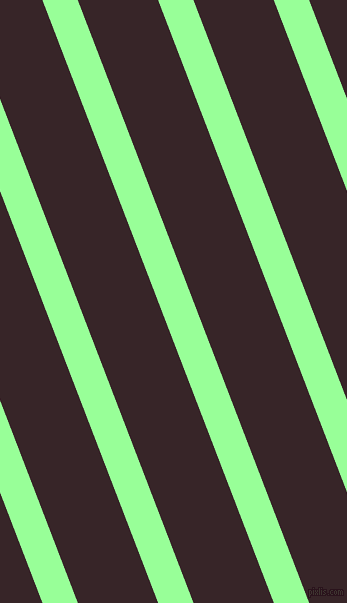 111 degree angle lines stripes, 33 pixel line width, 75 pixel line spacing, Mint Green and Aubergine stripes and lines seamless tileable