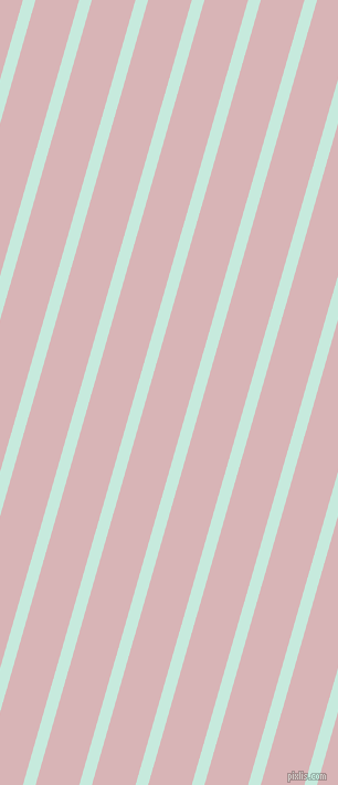 74 degree angle lines stripes, 11 pixel line width, 38 pixel line spacing, Mint Tulip and Pink Flare stripes and lines seamless tileable
