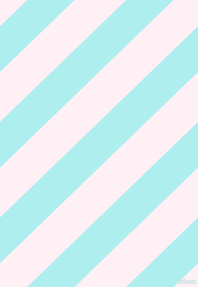 44 degree angle lines stripes, 67 pixel line width, 73 pixel line spacing, Pale Turquoise and Lavender Blush stripes and lines seamless tileable