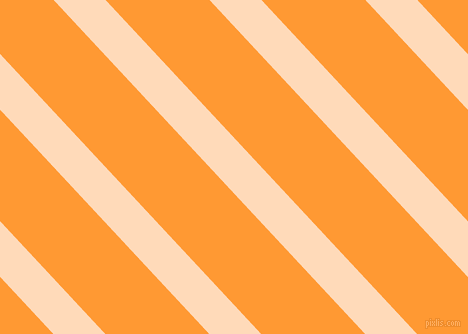 133 degree angle lines stripes, 38 pixel line width, 76 pixel line spacing, Peach Puff and Neon Carrot stripes and lines seamless tileable