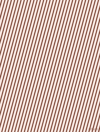 75 degree angle lines stripes, 4 pixel line width, 8 pixel line spacing, Peanut and Wisp Pink stripes and lines seamless tileable