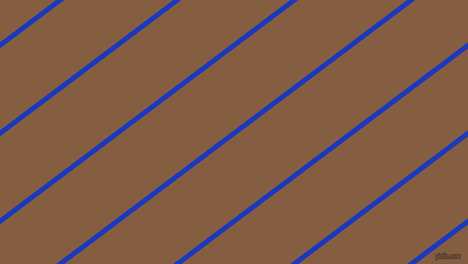 37 degree angle lines stripes, 7 pixel line width, 92 pixel line spacing, Persian Blue and Dark Wood stripes and lines seamless tileable