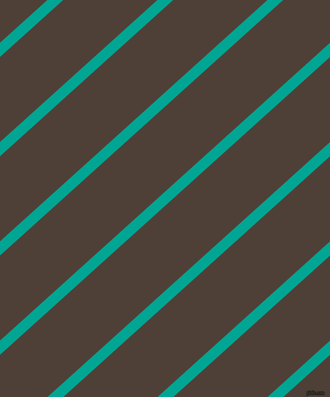 42 degree angle lines stripes, 21 pixel line width, 126 pixel line spacing, Persian Green and Paco stripes and lines seamless tileable