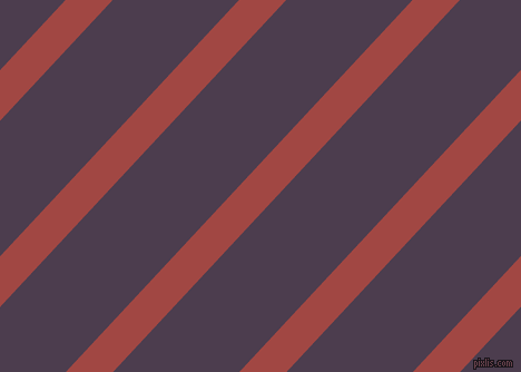 47 degree angle lines stripes, 31 pixel line width, 83 pixel line spacing, Roof Terracotta and Bossanova stripes and lines seamless tileable